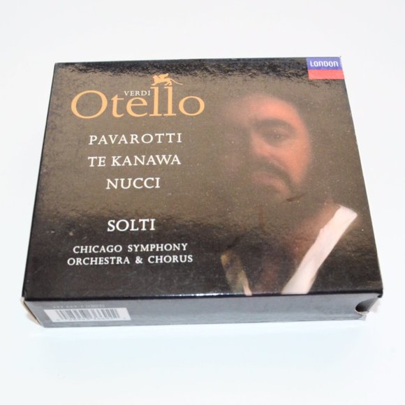 Verdi Otello Pavarotti Chicago Symphony Orchestra Double Disc CD - Picture 1 of 2